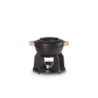Set Fondue Luxe Hierro Fundido 2L Negro