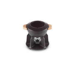 Set Fondue Luxe Hierro Fundido 2L Negro