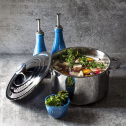 Stock Pot with Lid 3-Ply Plus 24cm - Signature