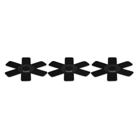 Set of 3 Pan Protectors Black