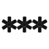 Set of 3 Pan Protectors Black
