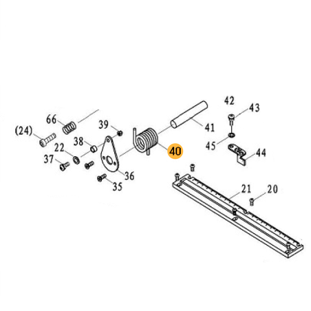 FOX Spring 40 for F36255