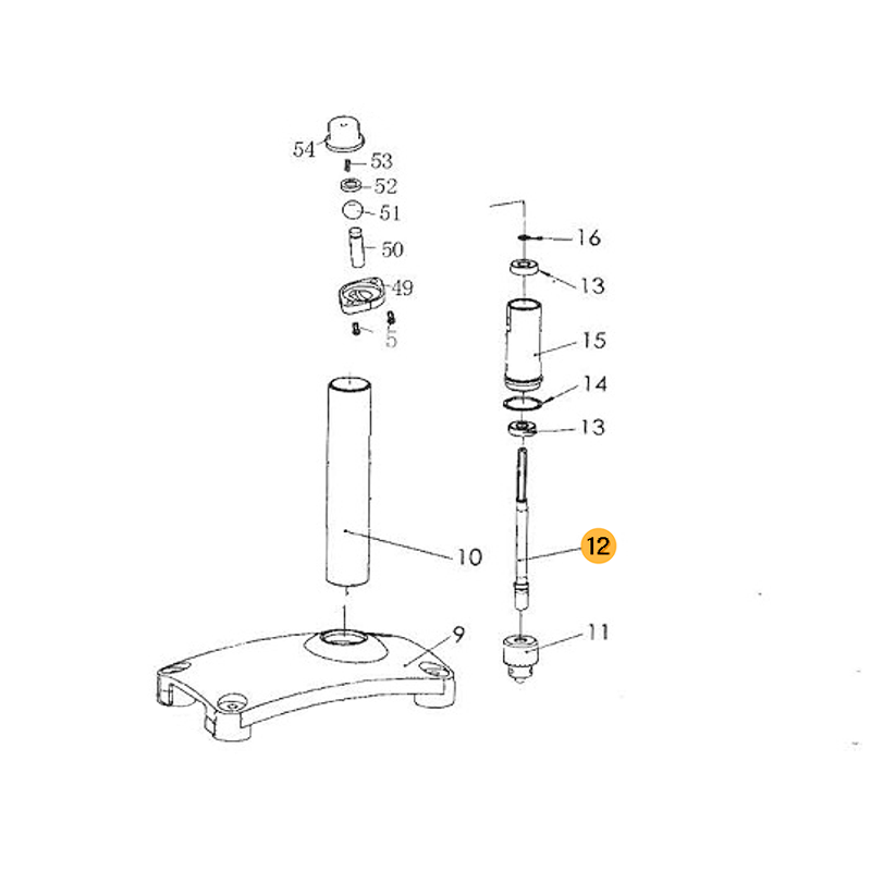 FOX Bushing Shaft for F11951