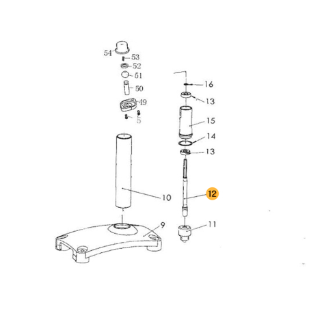 FOX Bushing Shaft for F11951