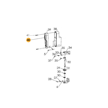 Tapa de Interruptor para F11951 FOX