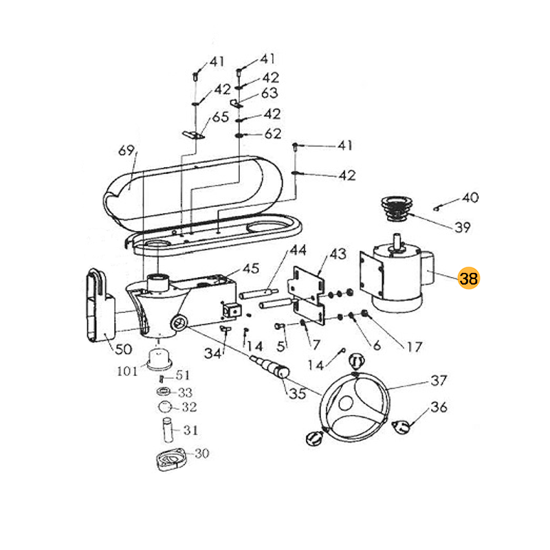 FOX Engine for Mill for F11991 FOX Engine for Mill for F11991