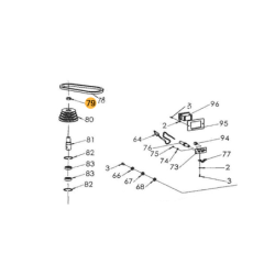 FOX Pulley Nut for F11991