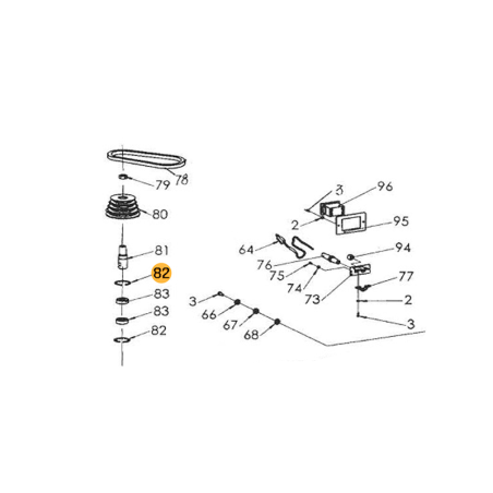 FOX External Freio Diameter 20mm for F11991