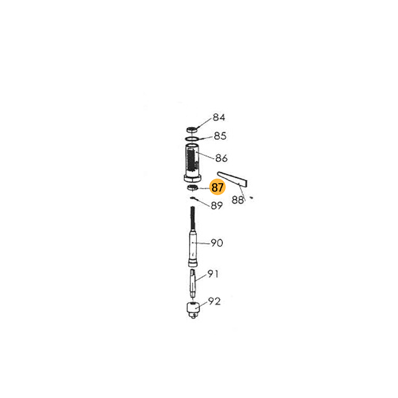 Rodamiento 6005Z para F11991 FOX