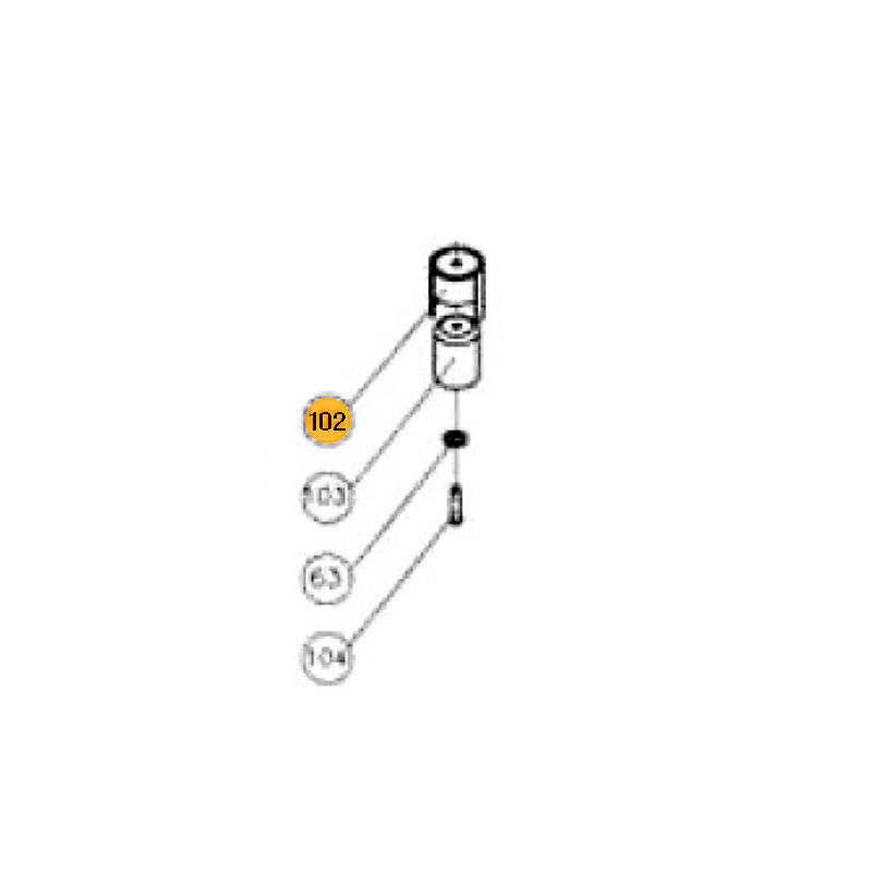 Batente para F20140 FOX Batente para F20140 FOX