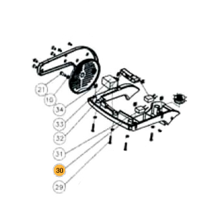 FOX Bottom Handle for F20140