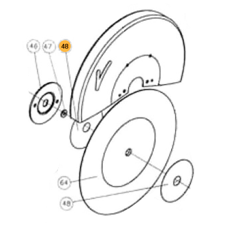 FOX Disc Gasket for F20140
