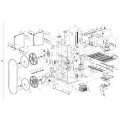 FOX Motor Belt for Wood Band Saw F28191A