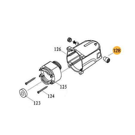 Portaescobillas para F36255 FOX
