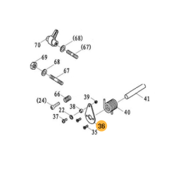 FOX Spring Bracket for F36255