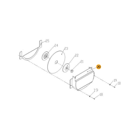 FOX Disk cover for F36410