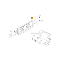 Tapa Trasera para F36410 FOX