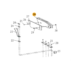 FOX Upper Disk Guard for F36513