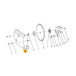 FOX Side Disk Protector for F36513