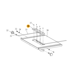 FOX Disk guard (Table) for F36513
