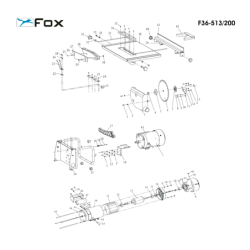 Parafuso com Cabeça Plástica para F36513 FOX