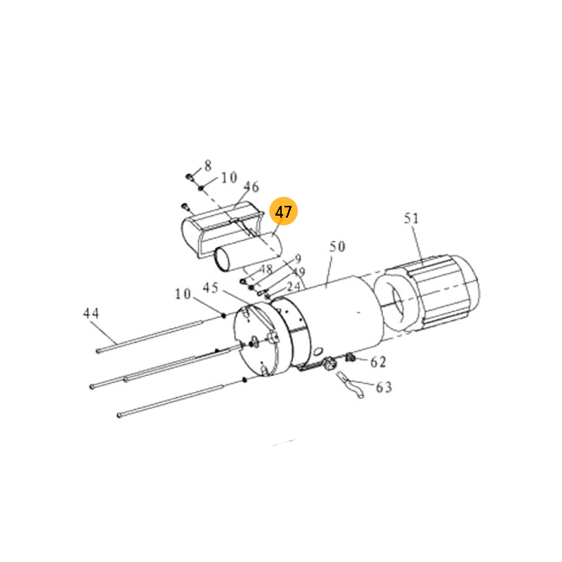 FOX Condenser 12,5 for F36513 FOX Condenser 12,5 for F36513