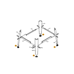 Soporte de Plástico para F36522 FOX