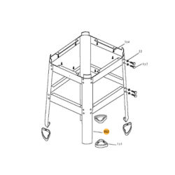 Pata Individual para F36522B FOX