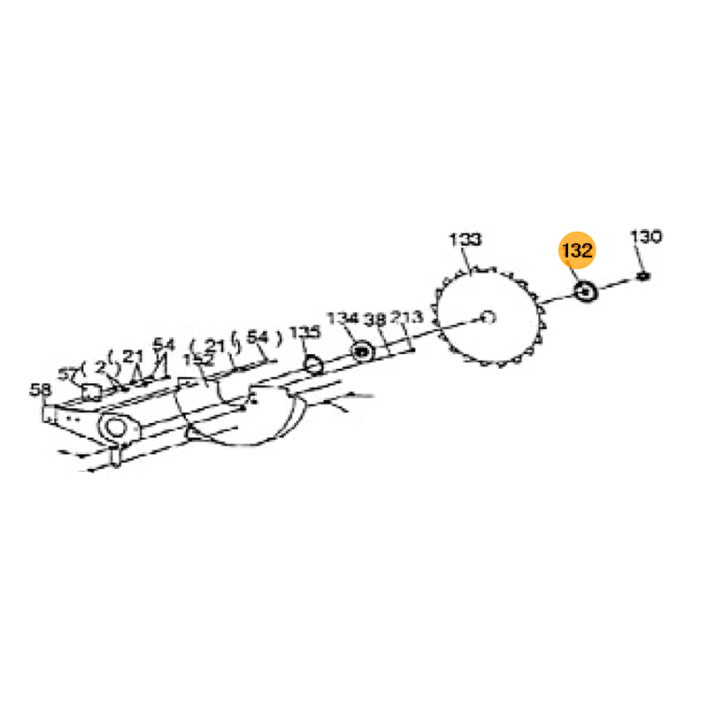 FOX Disc Washer for F36527C FOX Disc Washer for F36527C