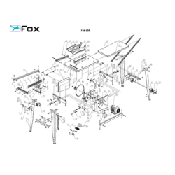 Pé de Borracha para F36528 FOX