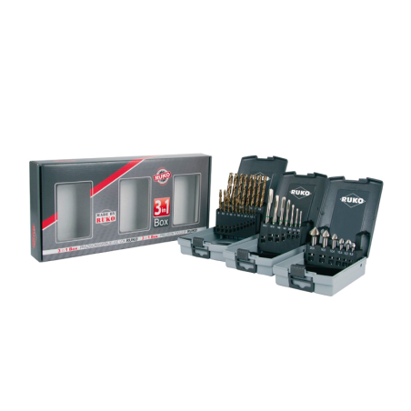 RUKO 3-in-1 Drill/Screwdriver/Cleaner Kit