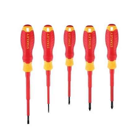 CONJ. DE 5 CHAVES DE FENDAS CUSHION GRIP