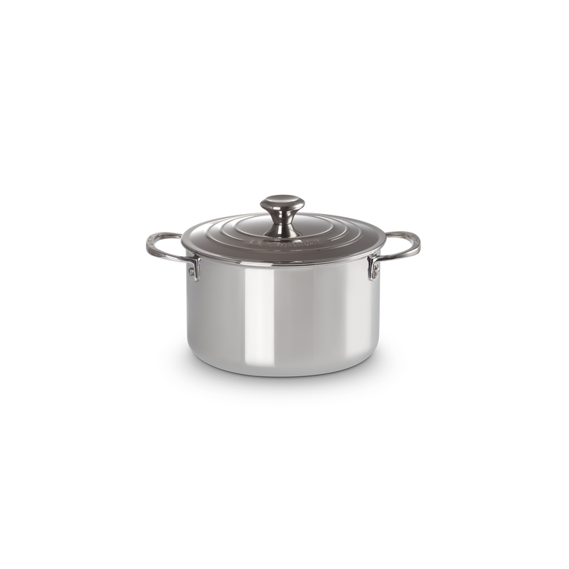 Steel Deep Casserole with Lid 20cm - Signature