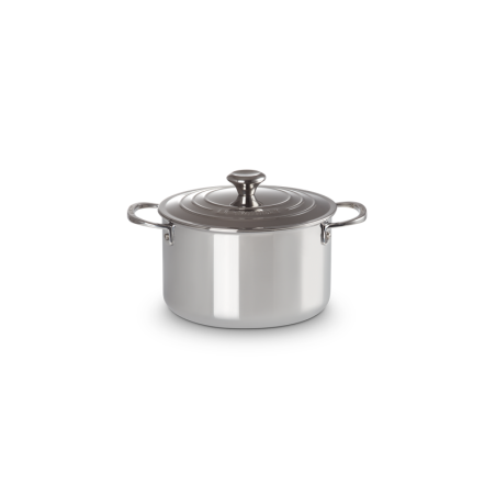 Steel Deep Casserole with Lid 20cm - Signature