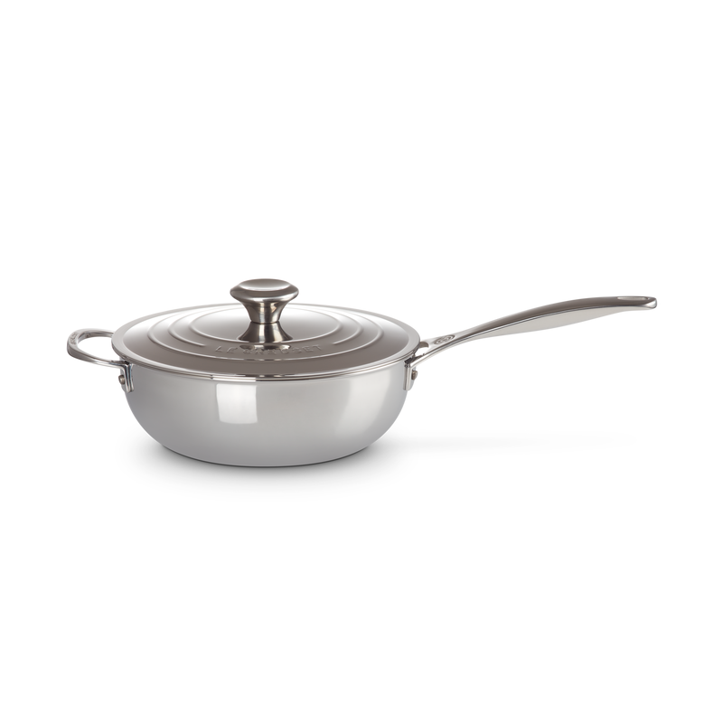 Non-Stick Chef's Pan with Lid & Handle 24cm - Signature Non-Stick Chef's Pan with Lid & Handle 24cm - Signature