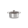 Low Stock Pot with Lid 3-Ply Plus 20cm - Signature