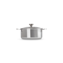 Low Stock Pot with Lid 3-Ply Plus 20cm - Signature