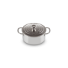 Low Stock Pot with Lid 3-Ply Plus 24cm - Signature