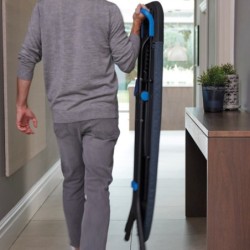 Easy-Store Ironing Board Black/Blue - Glide