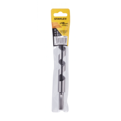 Broca Helicoidal de Acero al Carbono para Madera ø 18x200mm STANLEY