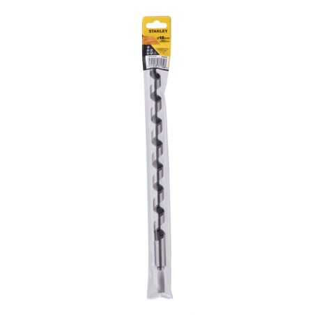 Broca Helicoidal de Aço ao Carbono para Madeira ø 18x400mm STANLEY