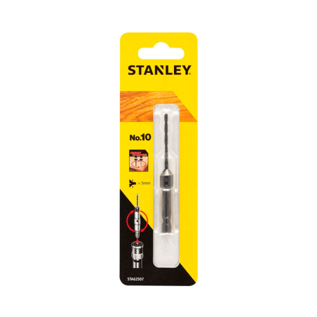 Brocas Piloto com Escareador 10x73mm STANLEY