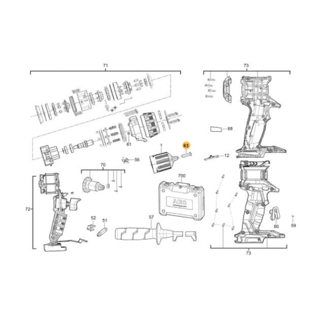 AEG Bushing Screw
