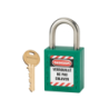 Cadeado 38mm em Aço Inox 38mm Verde THIRARD