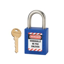 THIRARD Lock 38mm Stainless Steel 38mm Blue
