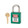 Cadeado 38mm em Aço Inox 38mm Verde THIRARD