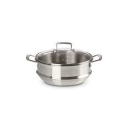 Large Multi-Steamer with Glass Lid 24cm - Classic