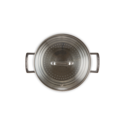 Vaporeira Grande com Tampa de Vidro 24cm - Classic