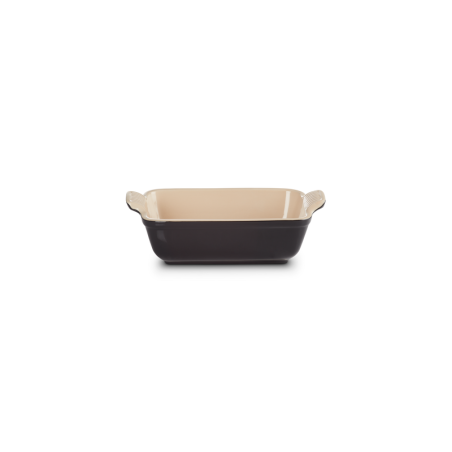 Bandeja Rectangular 19cm Negro Onyx - Heritage