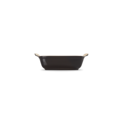 Bandeja Rectangular 19cm Negro Onyx - Heritage